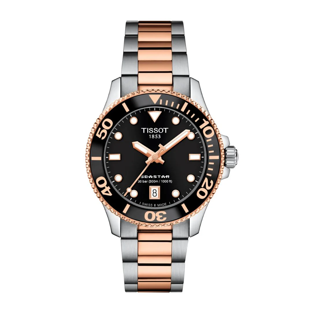 Tissot Seastar 1000 Quartz, 36mm, T1202102205101 rannekello