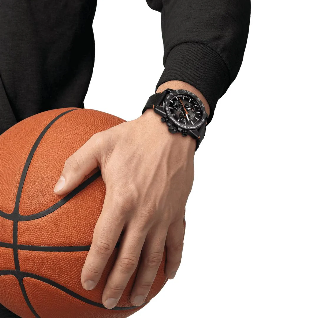 Tissot Supersport Chrono Basketball Edition T1256173608100 rannekello - Image 4