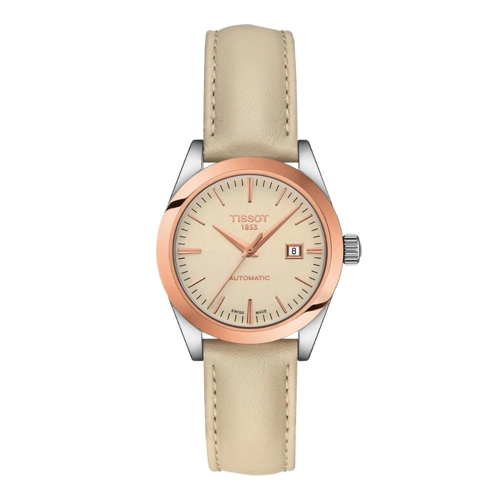 Tissot T-My Lady Automatic 18K rosekulta T9300074626100 rannekello