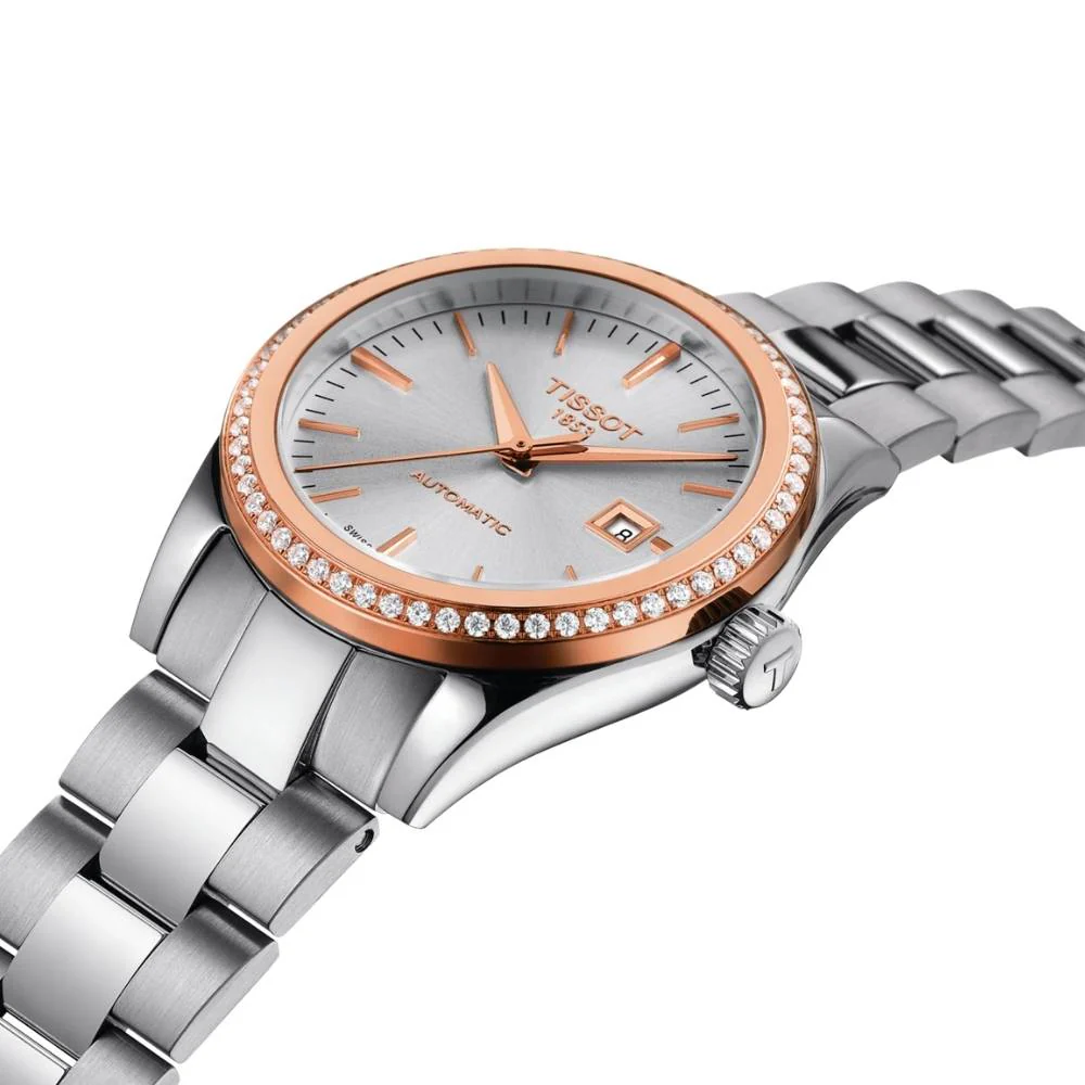 Tissot T-My Lady Automatic 18K rosekulta T9300074103100 rannekello - Image 2