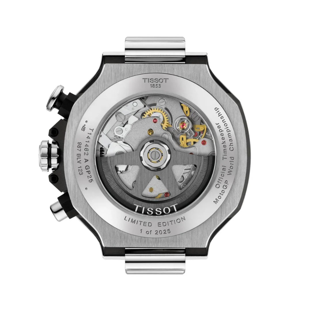 Tissot T-Race MotoGP Automatic Chronograph 2025 Limited Edition T1414622704100 rannekello - Image 3
