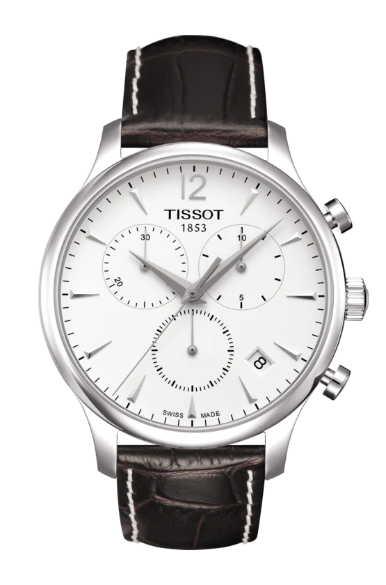 Tissot Tradition Chronograph T063.617.16.037.00, miesten rannekello