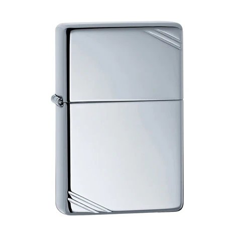 Zippo sytytin, kiiltävä kromi, malli vuodelta 1937