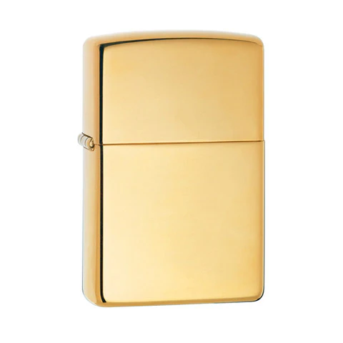 Zippo sytytin, kiiltävä messinki