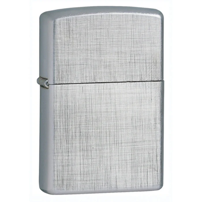 Zippo sytytin, mattakromi Linen Weave